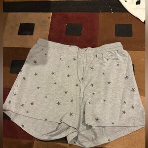 Gray star shorts